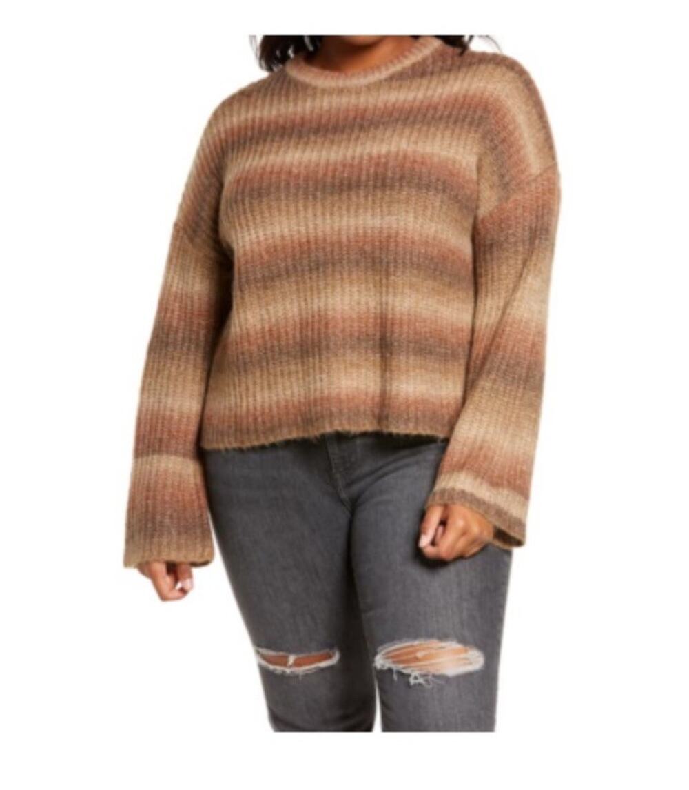 BP. Sweater Women’s Small Space Dye Bell Sleeve